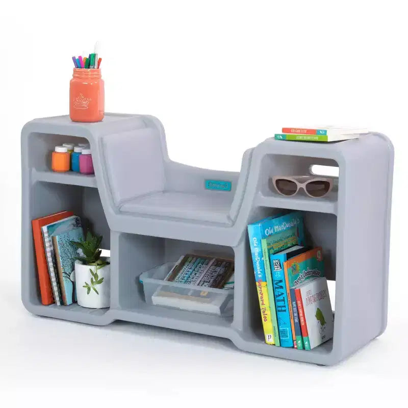 Cozy Cubby Reading Nook Kids' Bookshelf Black - Simplay3