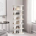 360 Spinning Shoe Organizer Rotating Shelf, Shoe Rack Tower for Entryway