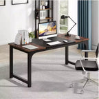 Marrone / Marrone+Nero / Grigio / Grigio+Nero / Bianco – Scrivania direzionale moderna grande, 3-4 posti