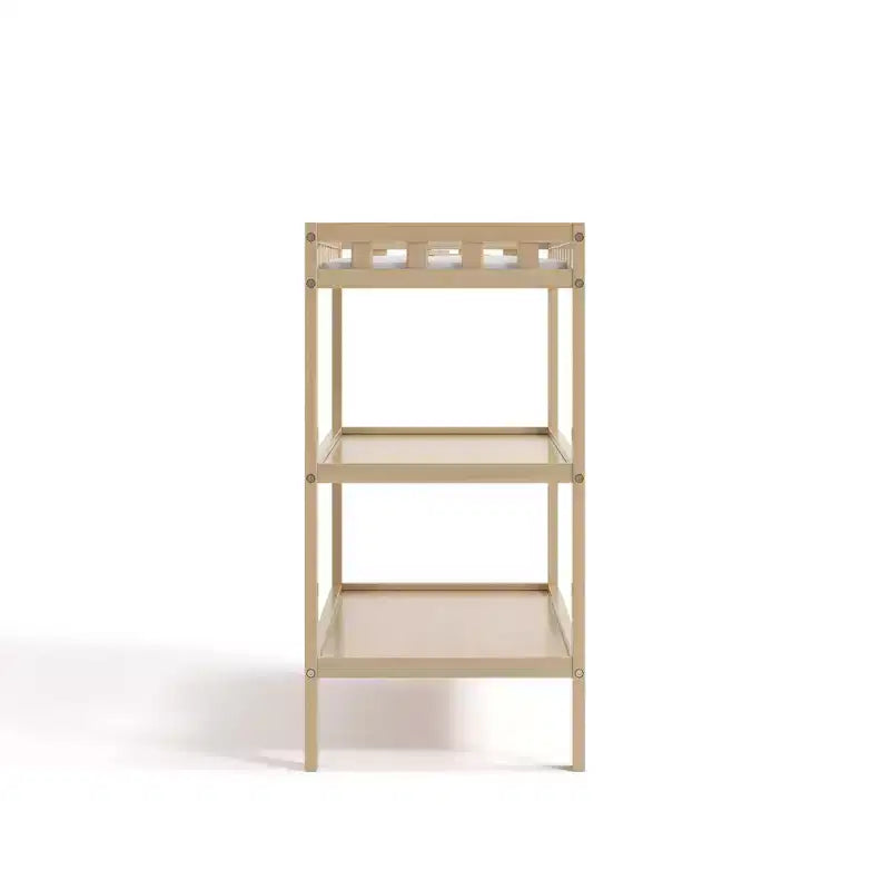 Fasciatoio in legno con materassino – multicolore, stile a ripiani aperti, 1 bambino