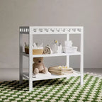 Fasciatoio in legno con materassino – multicolore, stile a ripiani aperti, 1 bambino