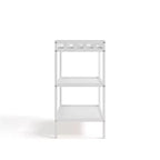 Fasciatoio in legno con materassino – multicolore, stile a ripiani aperti, 1 bambino