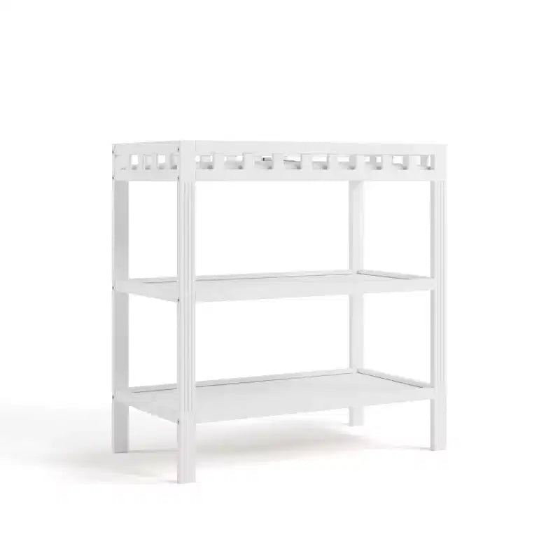 Fasciatoio in legno con materassino – multicolore, stile a ripiani aperti, 1 bambino