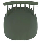 Sedia da pranzo senza braccioli con schienale a doghe, set da 2 – Disponibile in Beige / Nero / Blu / Marrone / Grigio / Verde / Bianco